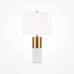 Bianco Nachttischlampe goldfarben