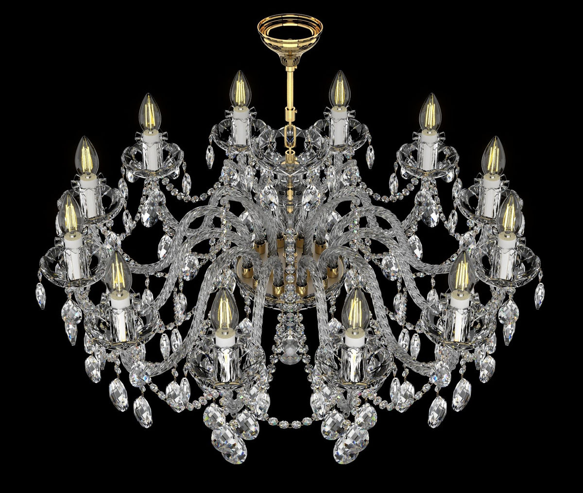 Lustre en cristal