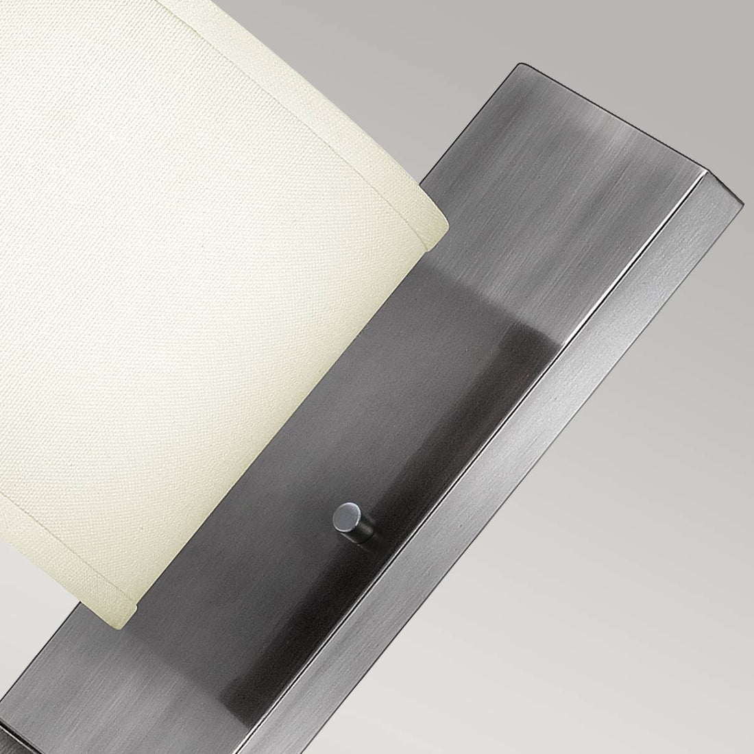 Applique murale Hampton nickel, lin