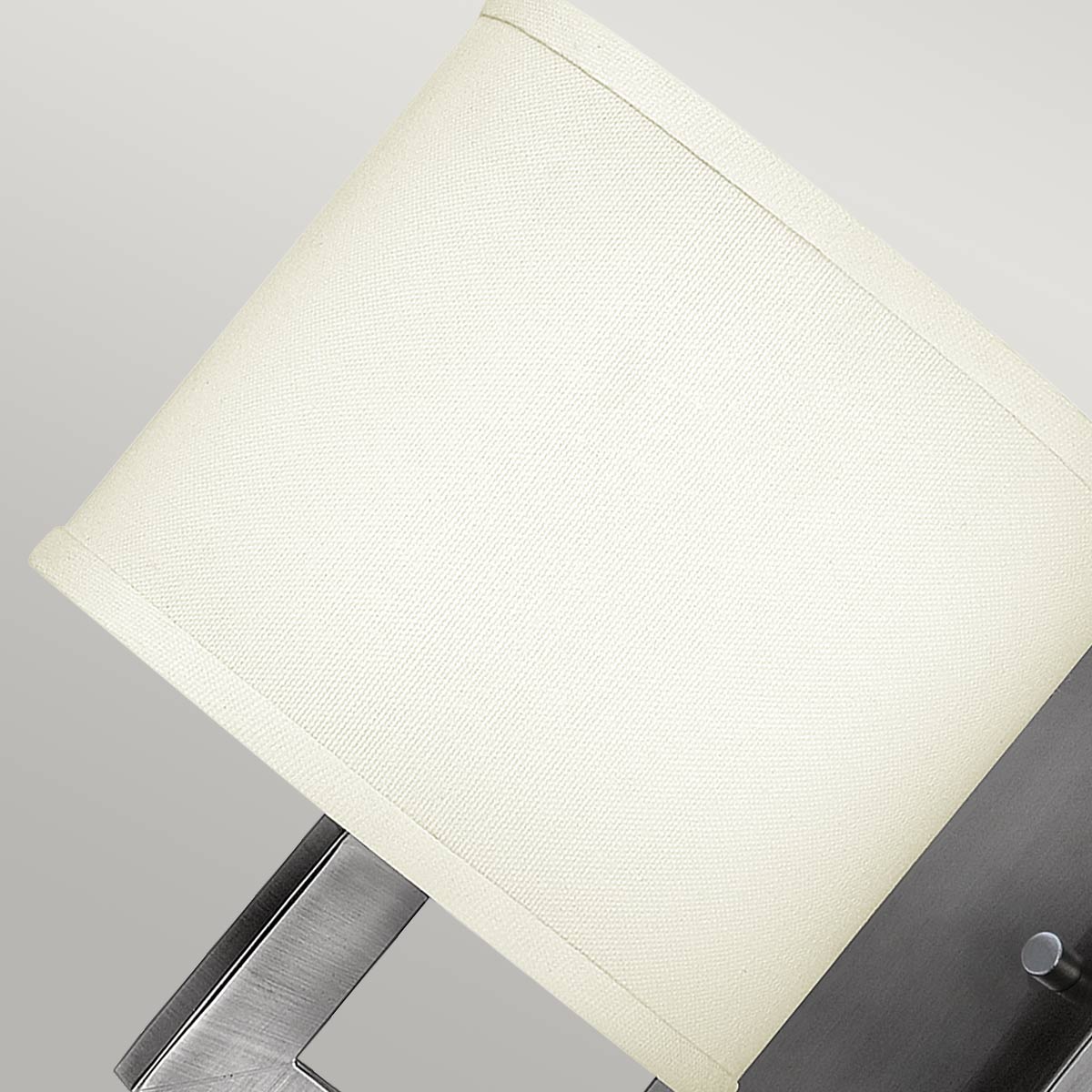 Applique murale Hampton nickel, lin