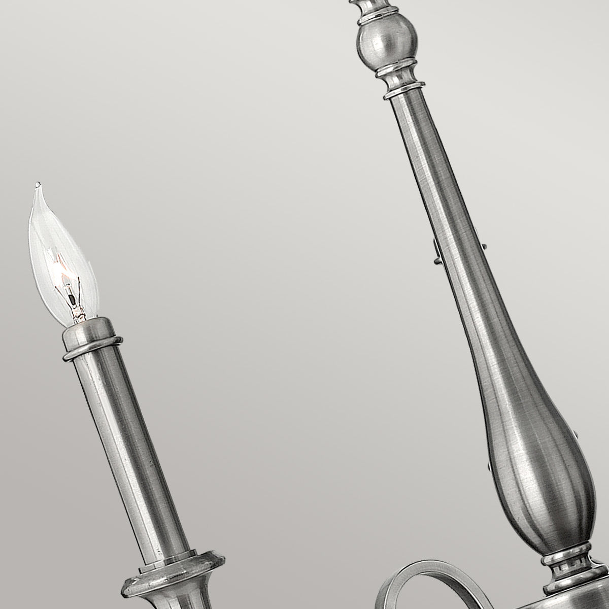Lustre Yorktown 3 lumières nickel