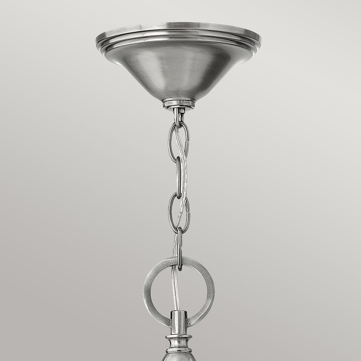 Lustre Yorktown 3 lumières nickel