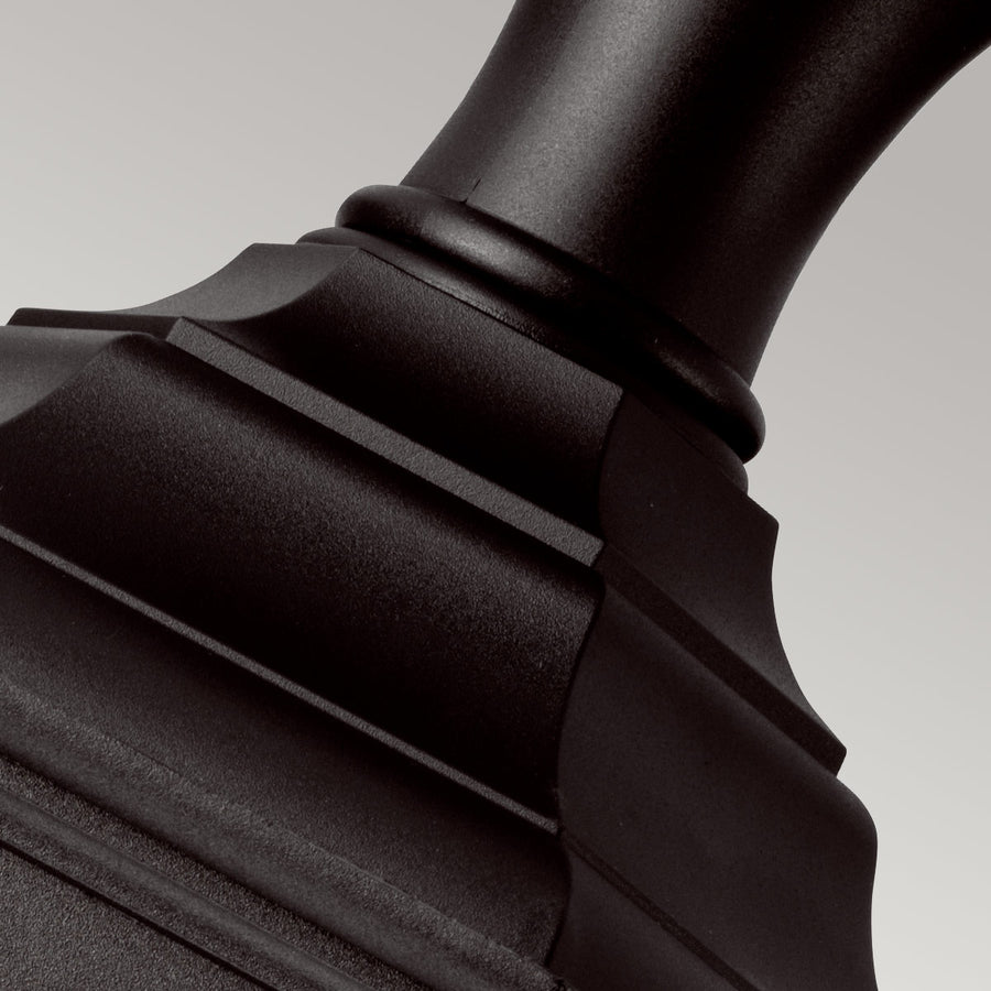 Lampadaire extérieur Kinsale noir, H 51 cm
