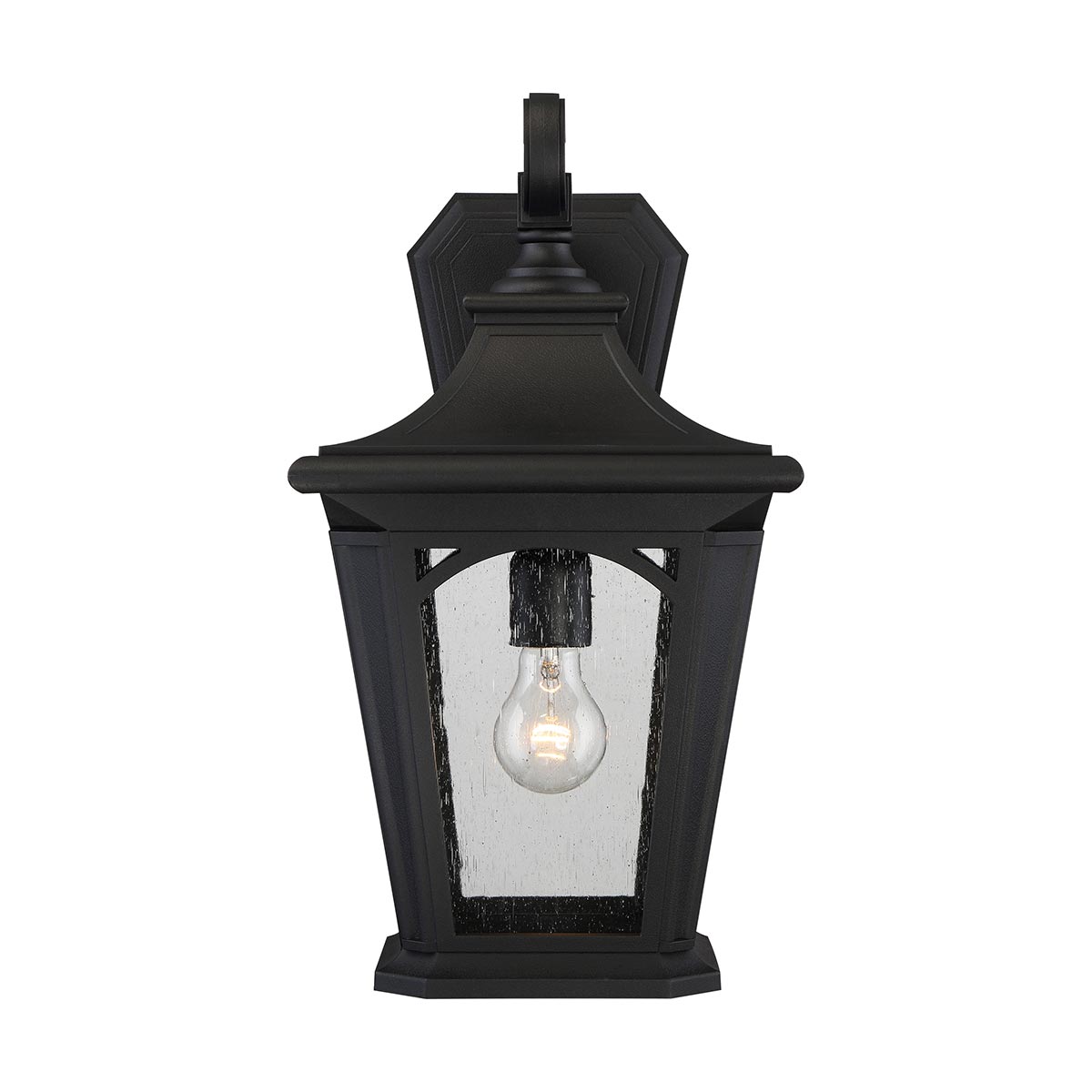 Applique extérieure Bedford noire, H 46,1 cm