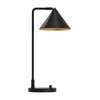 Lampe à poser Remyck noire mat, céramique