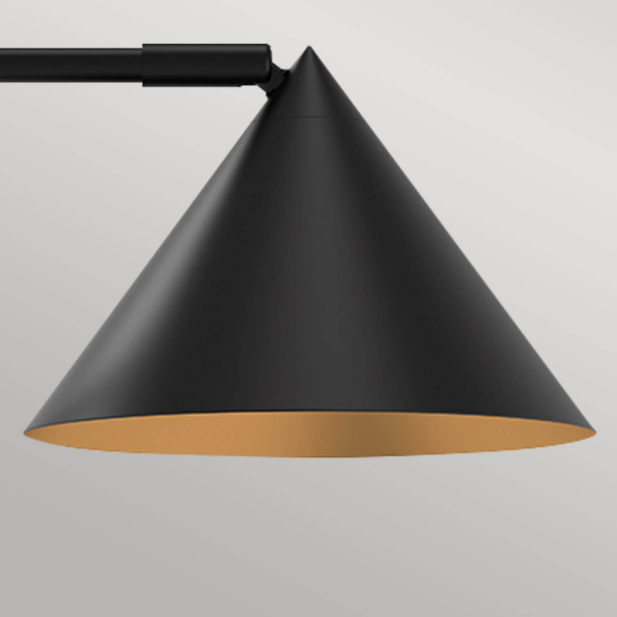 Lampe à poser Remyck noire mat, céramique