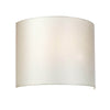 Applique murale Cooper laiton vieilli et crème, L 29 cm