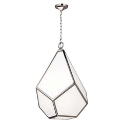 Lustre Diamond 4 lumières nickel poli