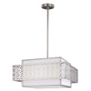 Suspension luminaire | Kenney Argentée