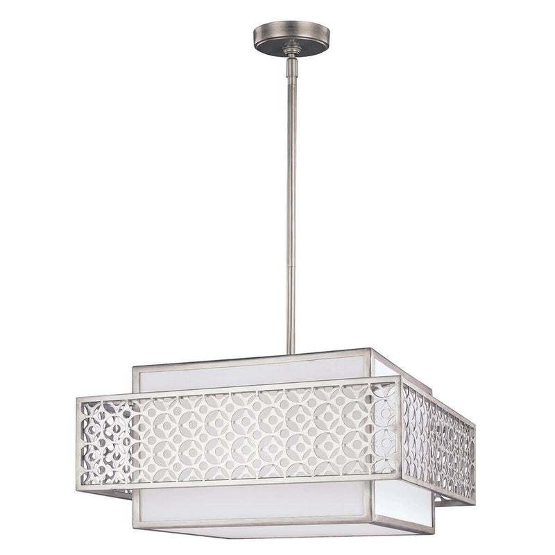 Suspension luminaire | Kenney Argentée