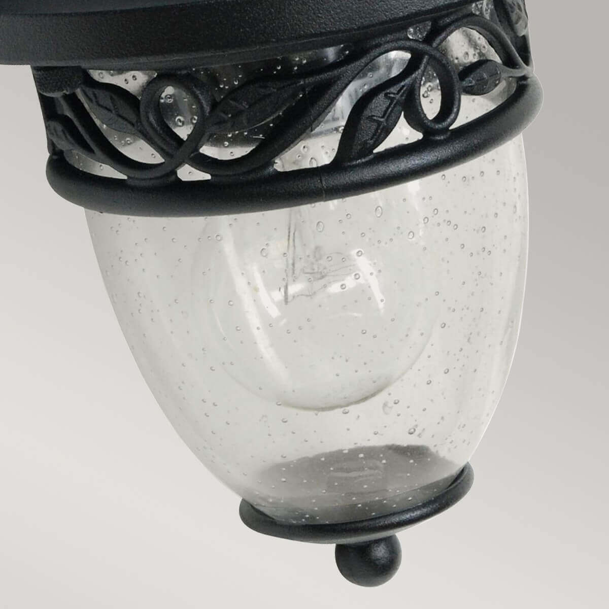Applique extérieure Burford noire