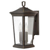Applique extérieure Bromley 2 lumières bronze