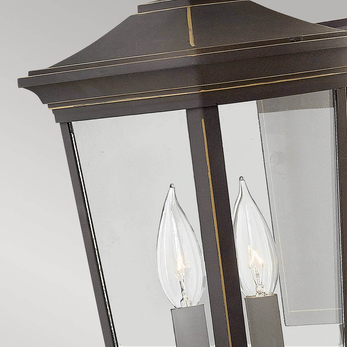 Applique extérieure Bromley 2 lumières bronze
