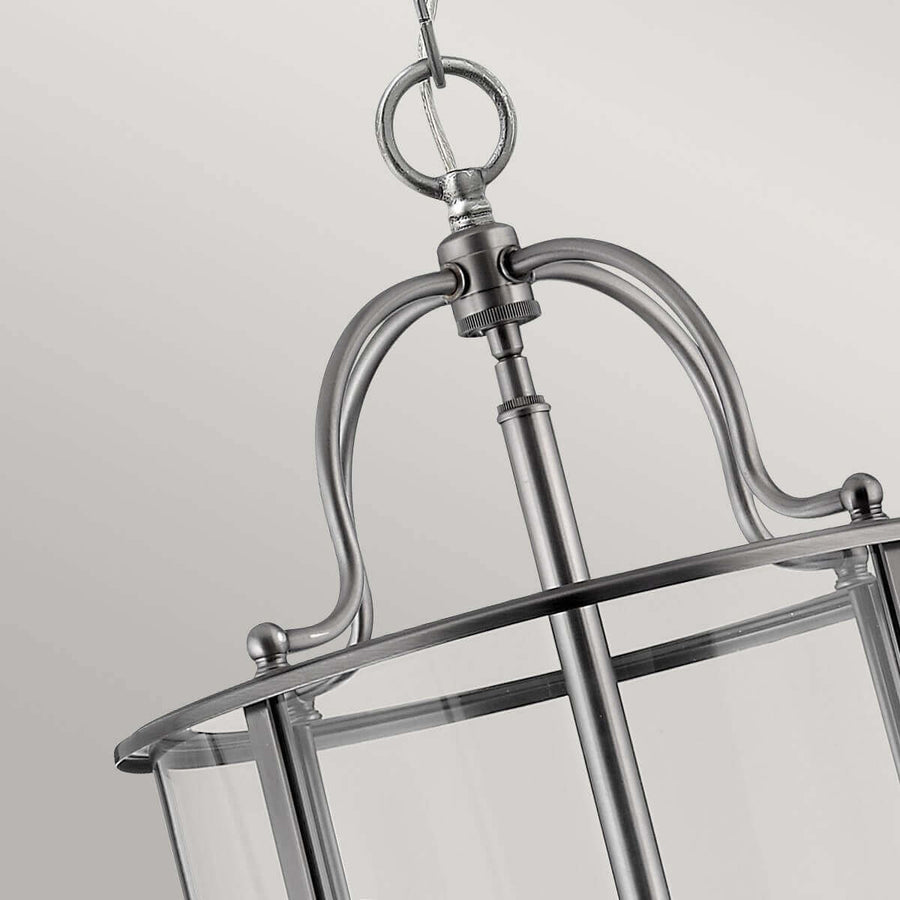 Suspension Gentry 6 lumières, verre