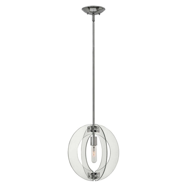Suspension luminaire | Solstice Chromée