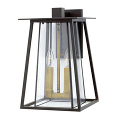 Applique extérieure Walker 2 lumières bronze