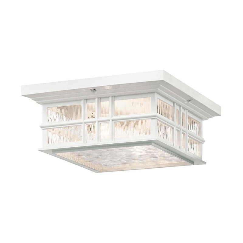 Luminaire extérieur | Beacon Square Blanc
