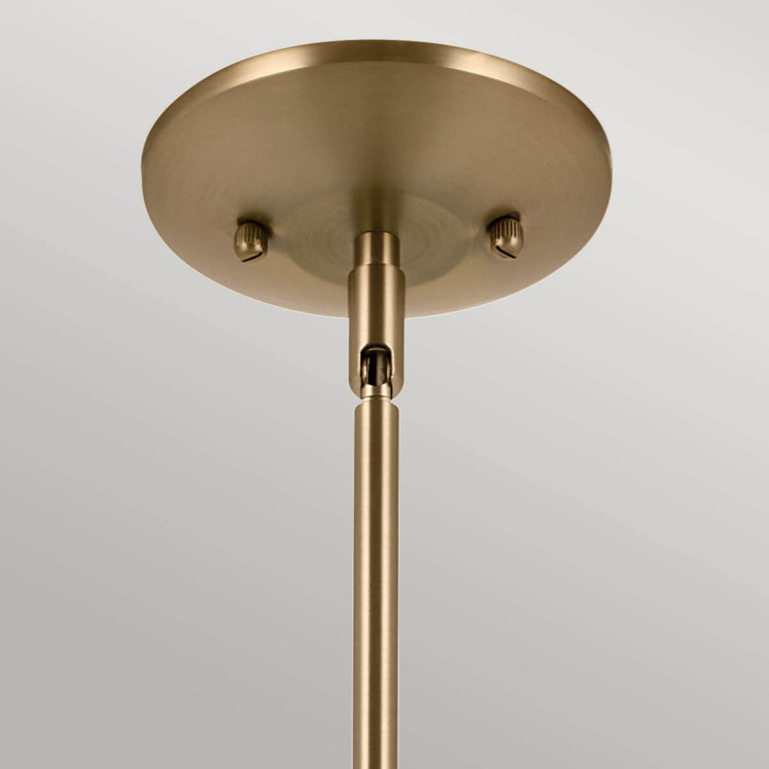 Suspension Deela bronze et opale, verre