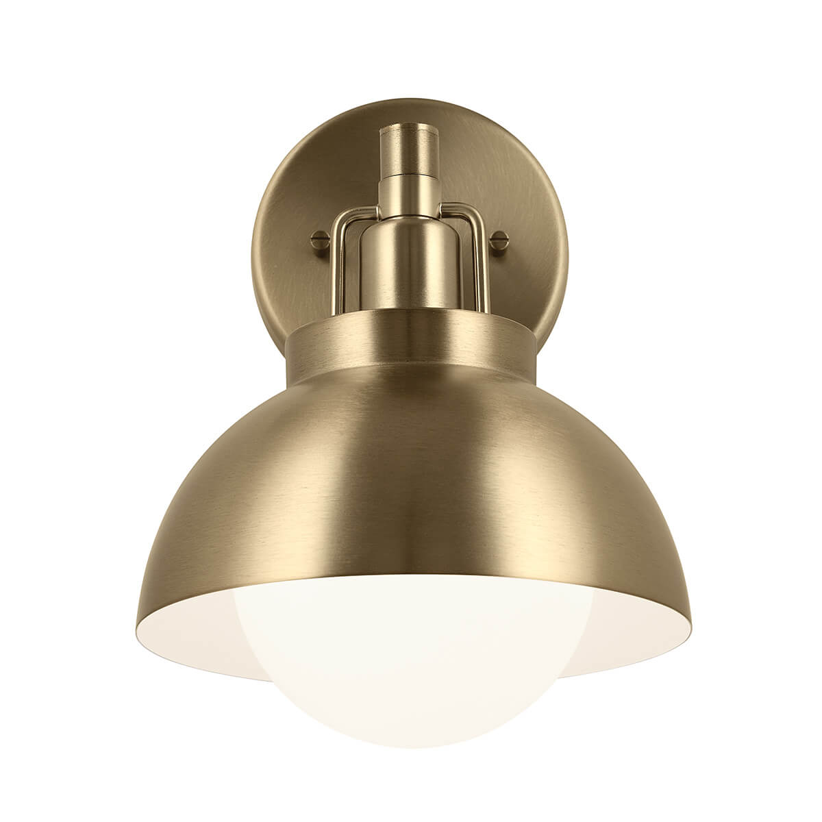 Applique murale Niva bronze et dorée, verre