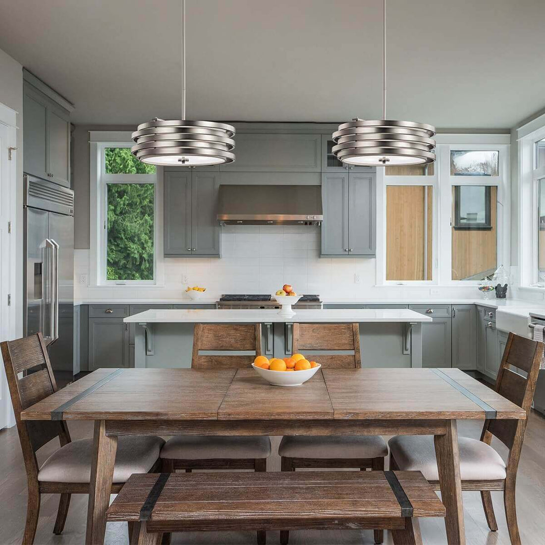 Suspension luminaire | Roswell Nickel