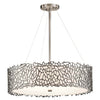 Suspension luminaire | Silver Coral Ø 55,9 cm