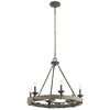 Lustre Taulbee 6 lumières, bois