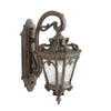 Applique extérieure Tournai 2 lumières, verre