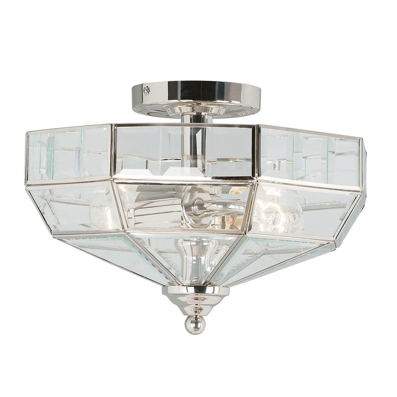 Luminaire plafonnier | Old Park Nickel