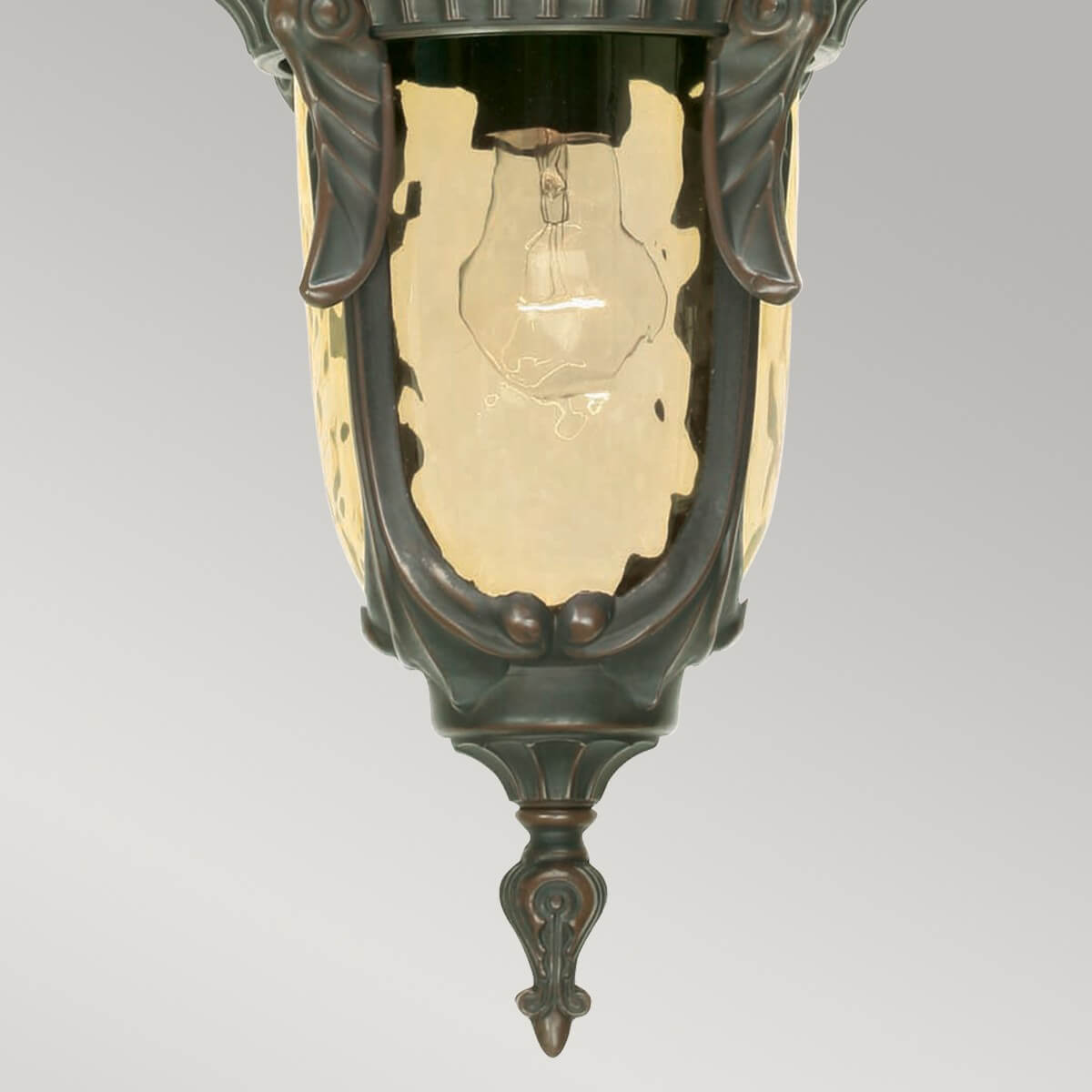 Suspension extérieure Philadelphia bronze, verre