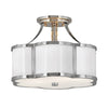 Luminaire plafonnier | Chance Nickel