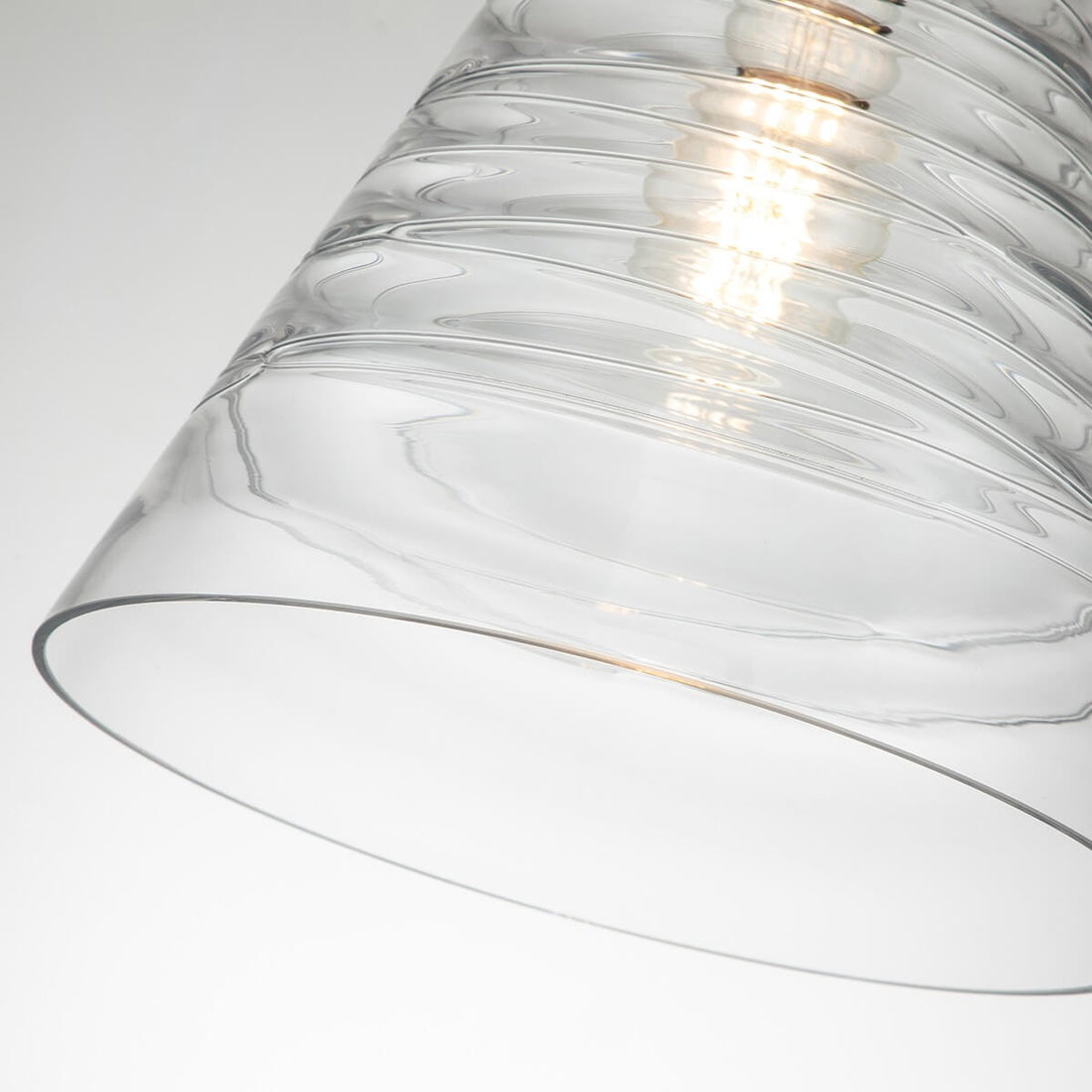 Suspension luminaire | Elmore Chromée