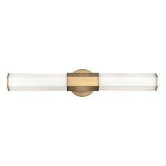 Applique murale Facet laiton et opale, verre, H 65,9 cm