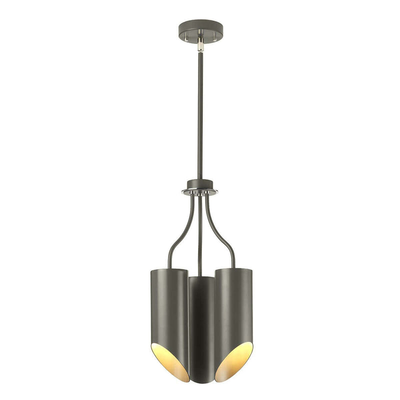 Lustre Quinto 3 lumières gris foncé