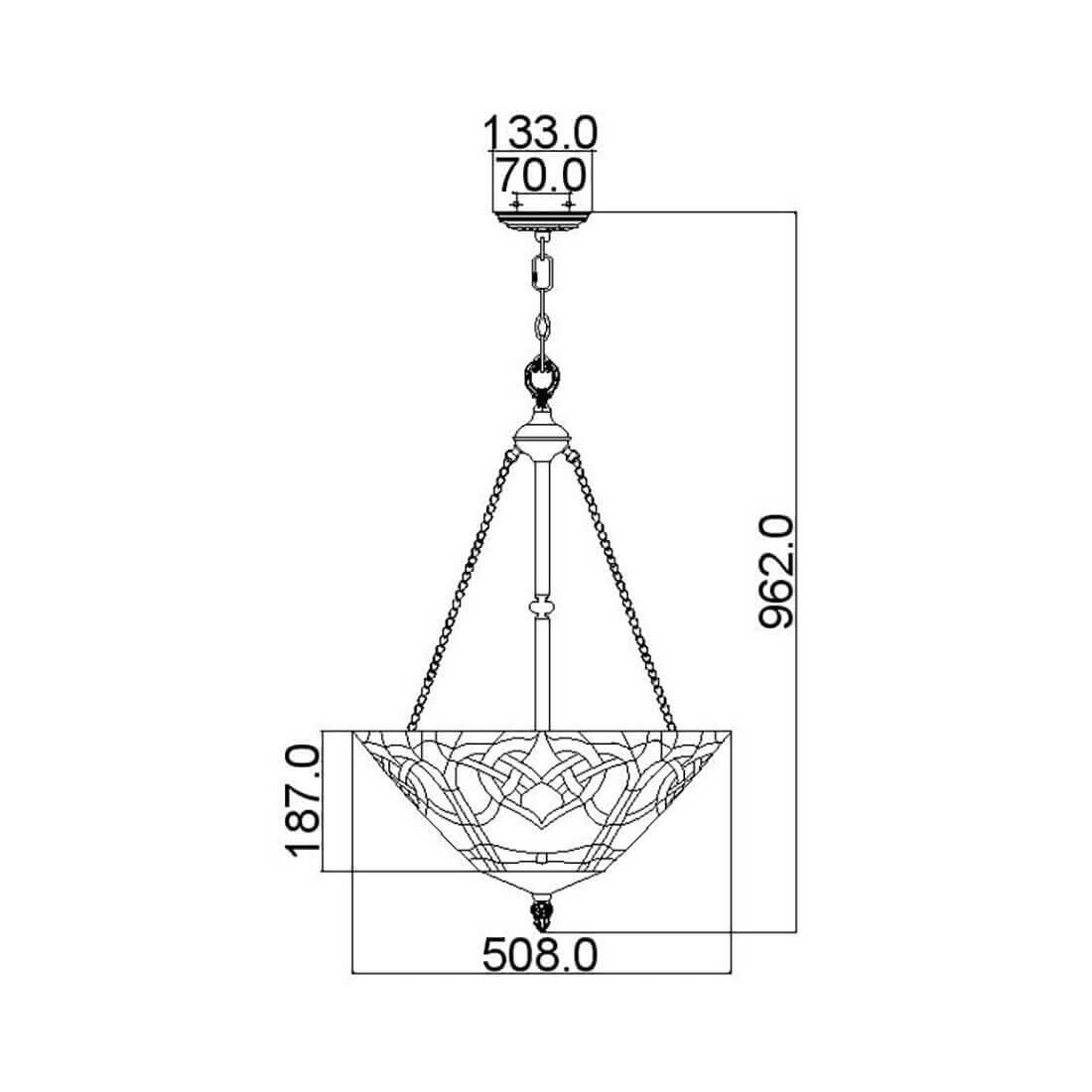 Suspension luminaire | Lunverora