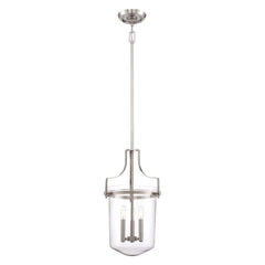 Suspension luminaire | Penn Station Nickel