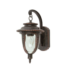 Applique extérieure St Louis bronze, verre