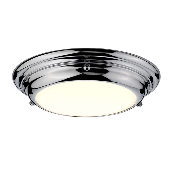 Plafonnier LED | Welland Chromé L 24,5 cm