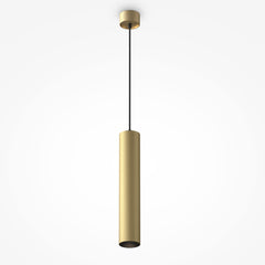 Handgefertigte goldene Hängeleuchte