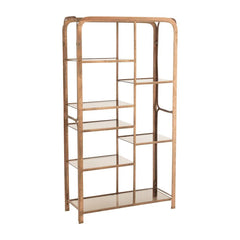Antikes Regal Eisen Glas Bronze