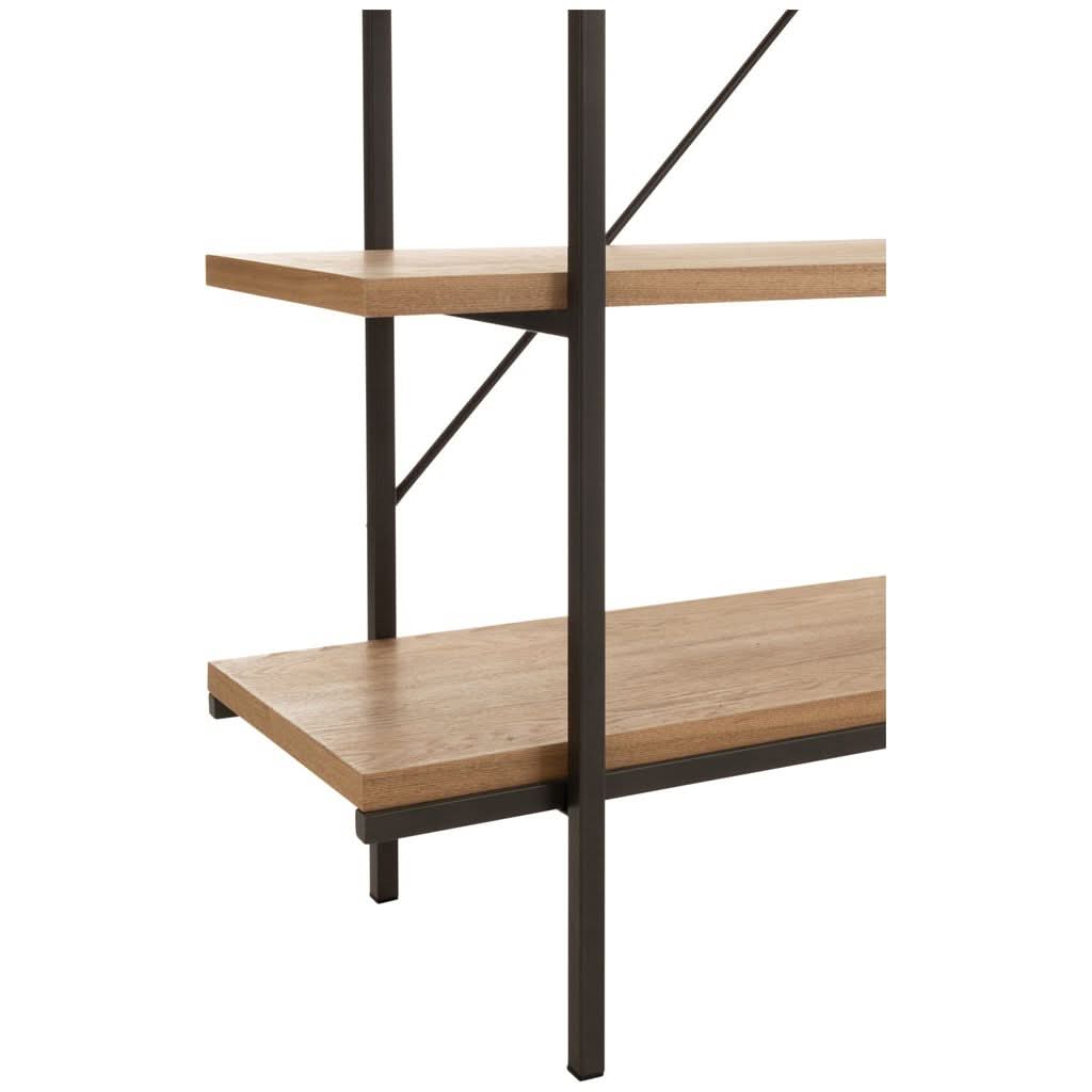 Regal Holz Metall Natur