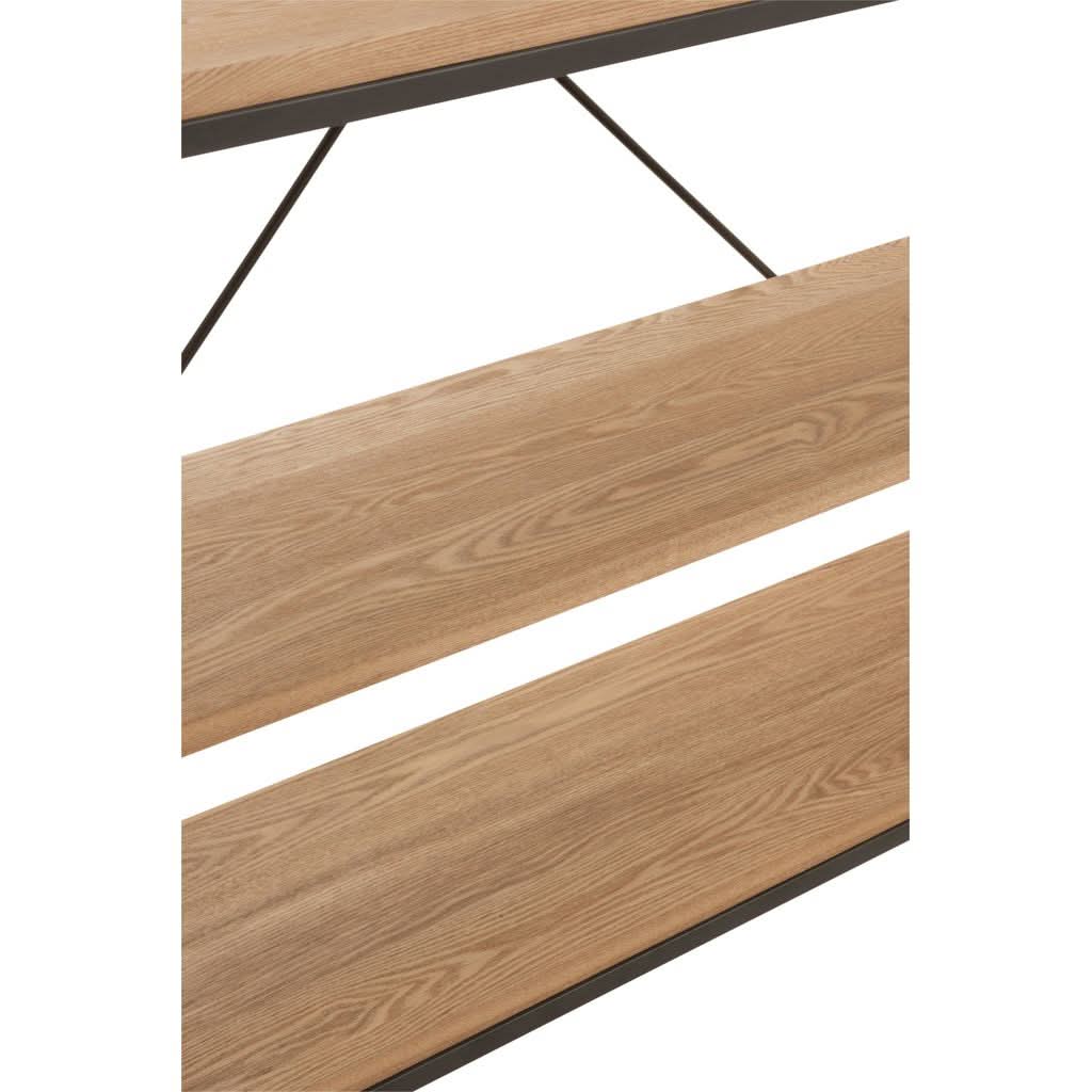 Étagère Bois Métal Naturel - Designix
