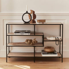 Industrielles Regal aus Metall und Holz | Inspire
