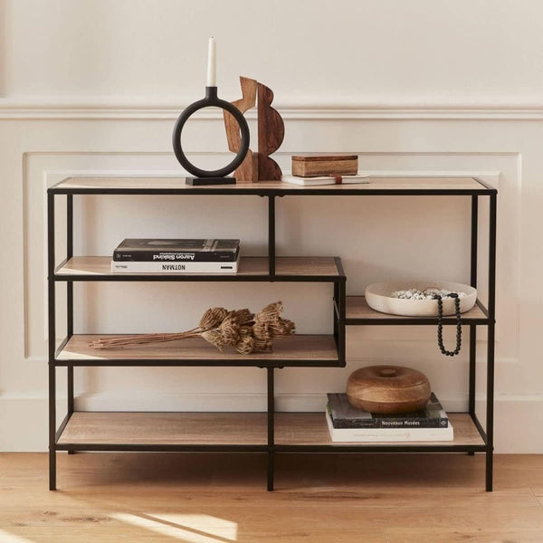 Industrielles Regal aus Metall und Holz | Inspire