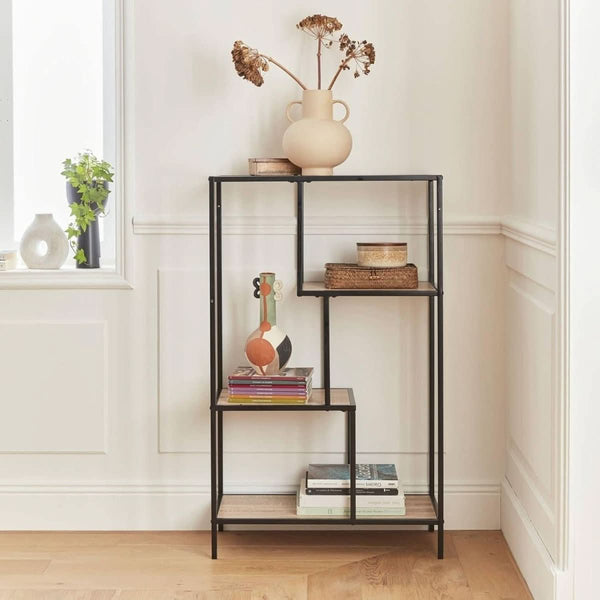 Industrielles Regal aus Metall und Holz | Iode