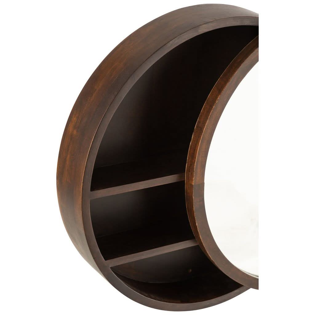 Étagère Murale Bois Mangue Coulissante - Designix