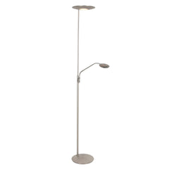 Stehlampe Zenith2 silberfarben
