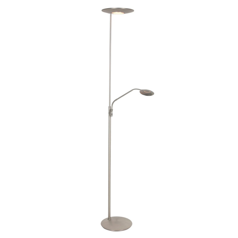 Stehlampe Zenith2 silberfarben