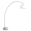 Stehlampe Solva silberfarben