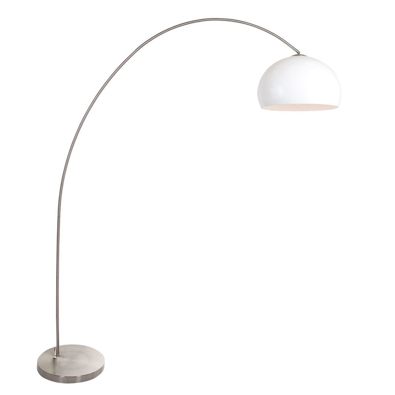 Stehlampe Solva silberfarben