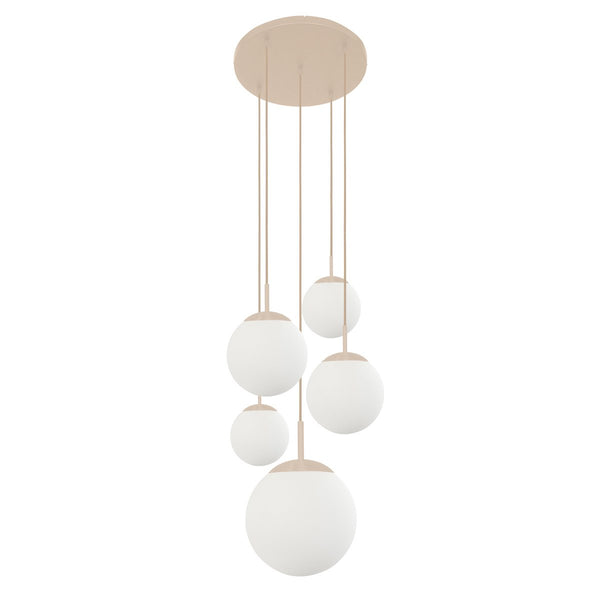 Pendelleuchte Bollique cremefarben